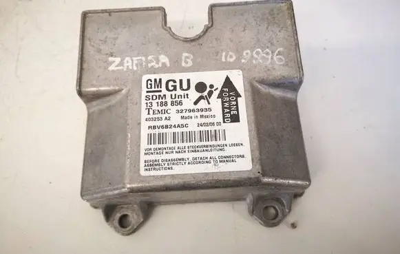 Opel Zafira B Airbag control unit/module 13188856