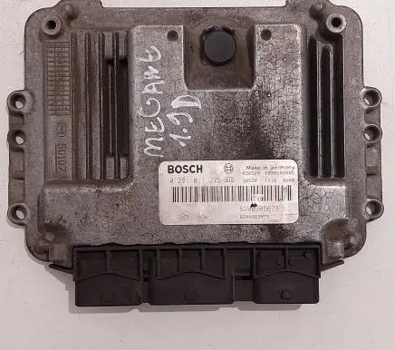 Renault Megane II Engine control unit/module 8200269879 0281011275 8200305678