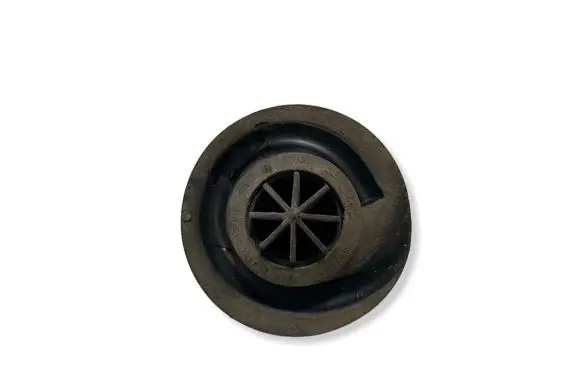 Volkswagen Touareg III Rear coil spring rubber mount 4K0512149F