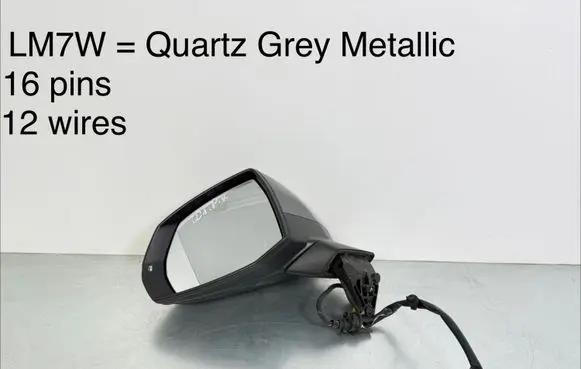 Audi Q7 4M Front door electric wing mirror 233656053