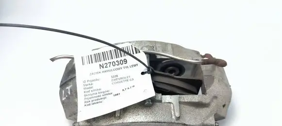 Chevrolet Corvette Rear brake caliper 