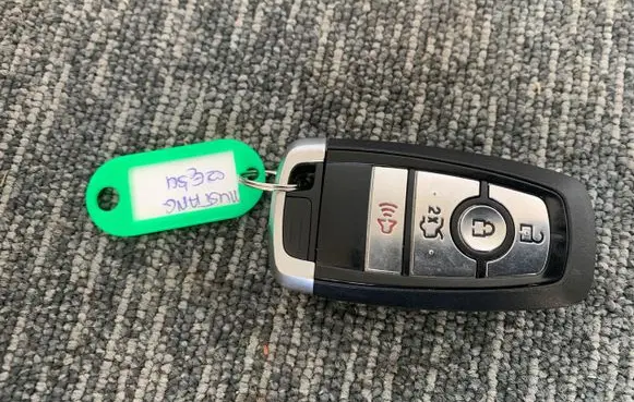 Ford Mustang VI Ignition key/card 