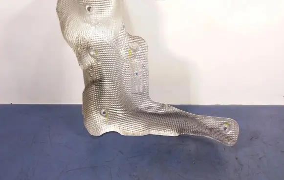 Citroen C4 II Picasso Exhaust heat shield 9675516480