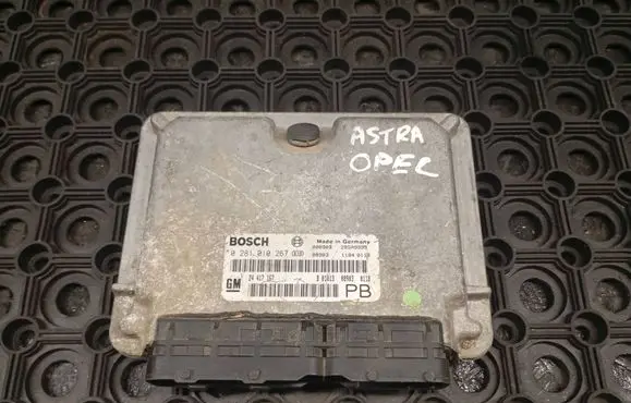 Opel Zafira A Engine control unit/module 28SA9999 24417167 0281010267