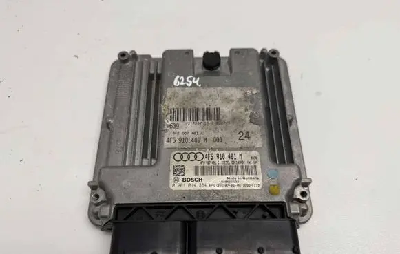 Audi A6 S6 C6 4F Engine control unit/module 4F5910401M 0281014384 4F0907401C