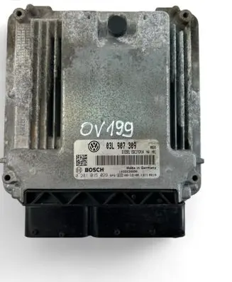 Volkswagen PASSAT B6 Engine control unit/module 03L907309 0281015029