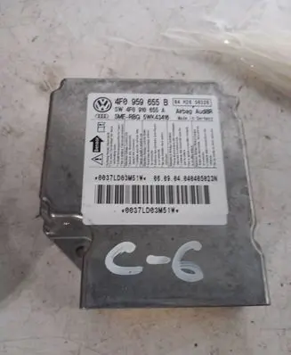Audi A6 S6 C6 4F Airbag control unit/module 4F0959655B 0037LD03M51W 0037LD03M51