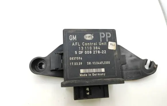 Opel Astra H Xenon control unit/module 13110384 5DF00827822 0837596