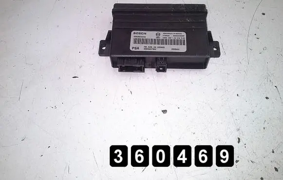 Citroen C4 Grand Picasso Engine control unit/module 0263004233 9663937380