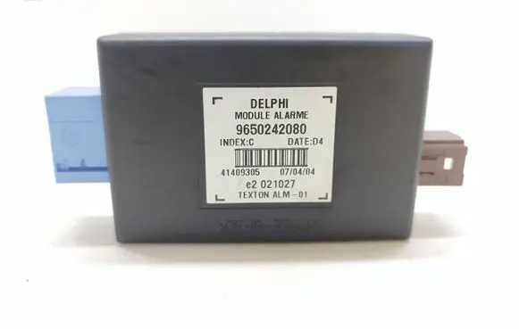 Peugeot 307 Alarm control unit/module 9650242080 41409305