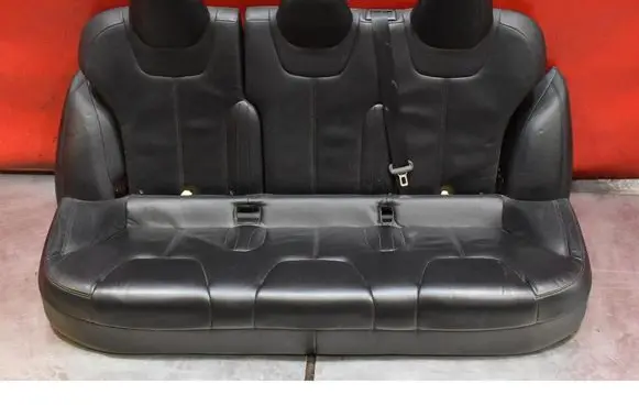 Tesla Model S Second row seats 