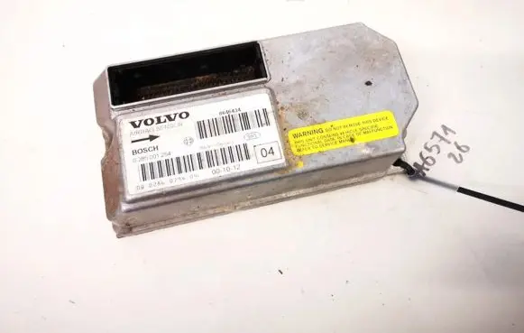 Volvo S60 Airbag control unit/module 8646434 0285001254