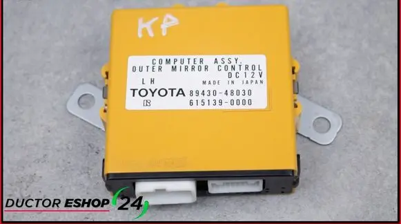 Lexus RX 330 - 350 - 400H Wing mirror control module 89430480030
