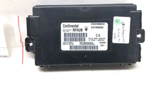 Maserati Quattroporte Other control units/modules 670008068