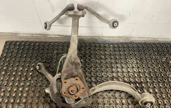 Porsche Macan (95B) Front wheel hub spindle knuckle 95B407253F