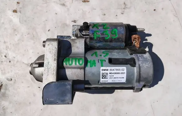 BMW X2 F39 Starter motor 8647866