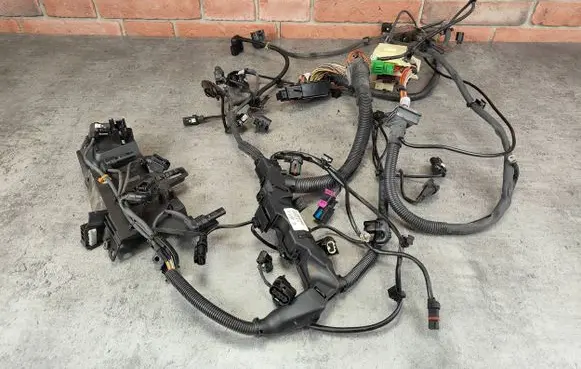 Engine installation wiring loom