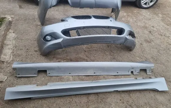 BMW 5 E60 E61 Front bumper 51117896582 7918402 7918458