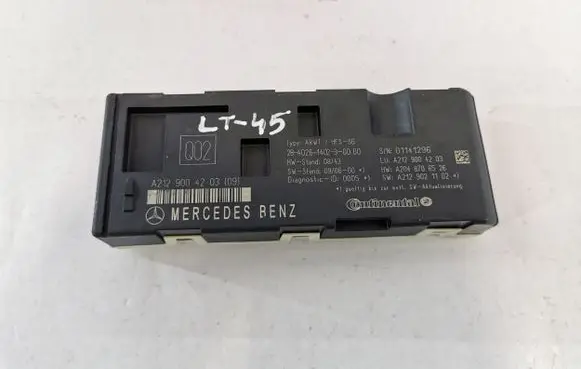 Mercedes-Benz C W204 Tailgate/trunk control unit/module A2129021102 A2129004203