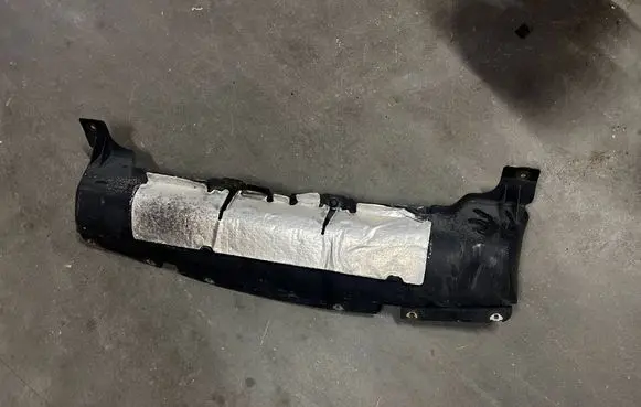 Ford Fusion II Rear bumper underbody cover/under tray DS7311787BF