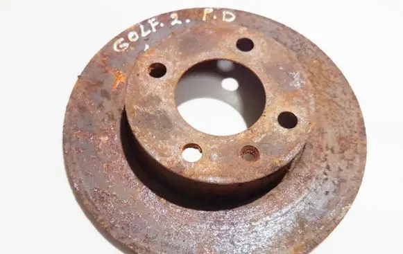 Volkswagen Golf II Front brake disc neventiliuojamas