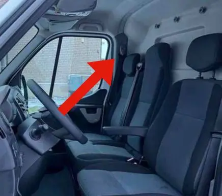 Renault Master III (B) pillar trim (top) 769150016R