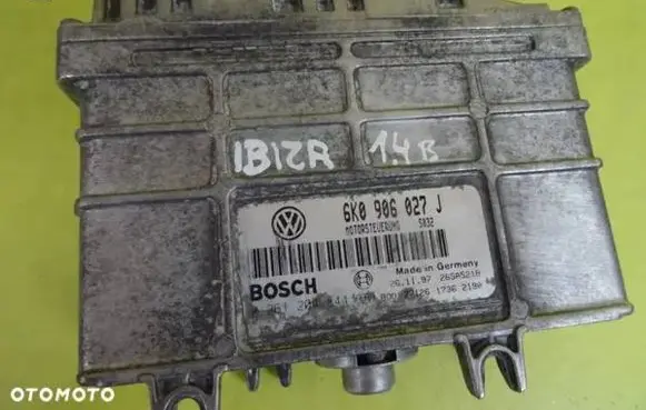 Seat Ibiza II (6k) Engine control unit/module 0261204844 6K0906027J