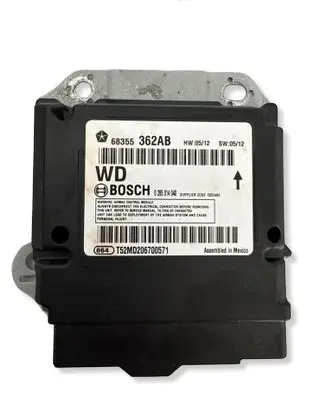 Dodge Durango Airbag control unit/module 68355362AB T52MD206700571 0285014040