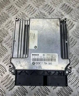 BMW 7 E65 E66 Engine control unit/module 7794905 0281010899 1039S05037