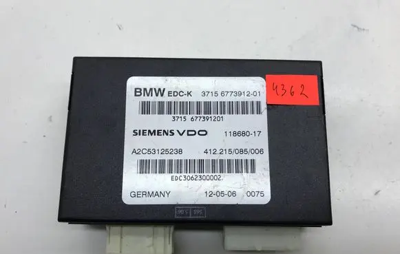 BMW 7 E65 E66 Suspension control unit/module 6773912 11868017 A2C53125238