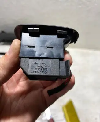 Electric window control switch