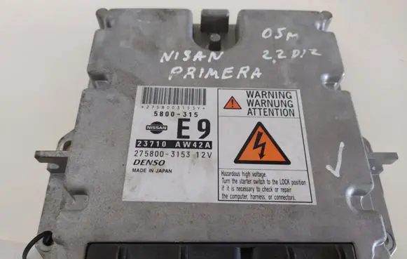 Nissan Primera Engine control unit/module 23710AW42A 2758003153 5800315