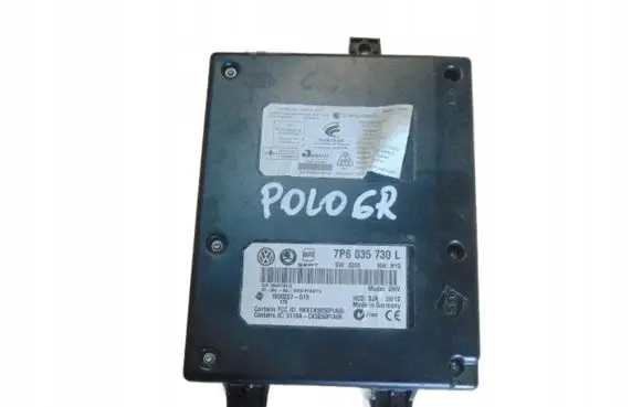 Volkswagen Polo V 6R Bluetooth control unit module 7P6035730L