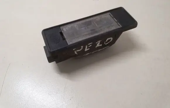 Peugeot 308 Number plate light