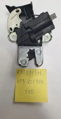 Audi A8 S8 D3 4E Tailgate/trunk/boot lock/catch/latch 4F5827505