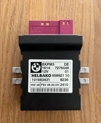 BMW 3 E92 E93 Fuel injection pump control unit/module 7276046 16147276046