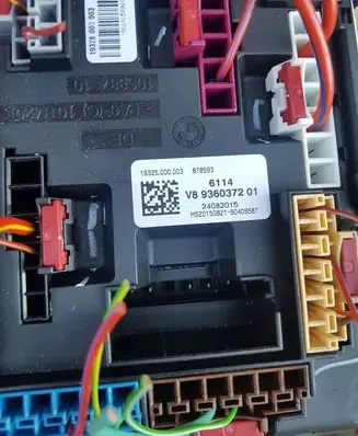 BMW X5 F15 Fuse module 9360372