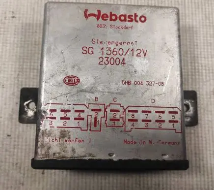 Ford Transit Auxiliary heating control unit/module 5HB00432708