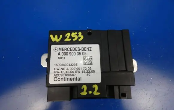 Mercedes-Benz GLC X253 C253 Fuel injection pump control unit/module A0009003505 160054024329E A2C90180507