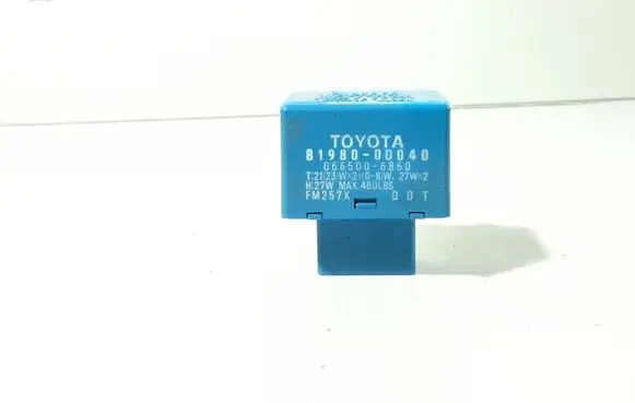 Toyota Verso Light relay 819800D040 0665006860