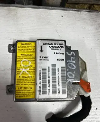 Volvo S40, V40 Airbag control unit/module 30612701D