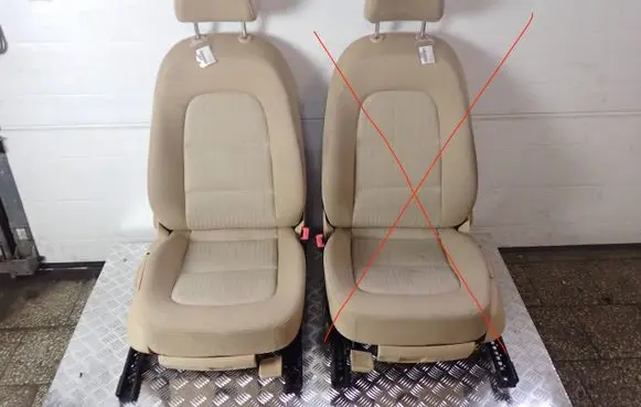 Audi A4 S4 B8 8K Front passenger seat 