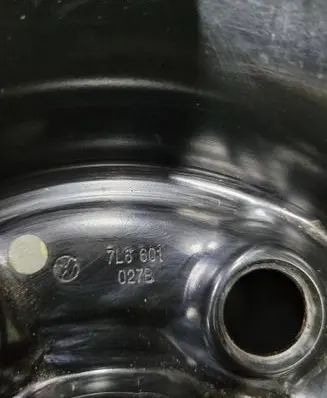 Volkswagen Touareg I R17 spare wheel 7L6601027B 2170905