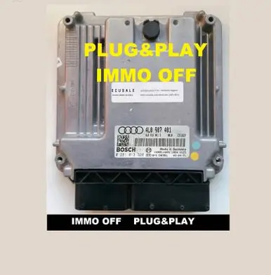 Audi Q7 4L Engine control unit/module 0281013320 4L0907401 1039S14665