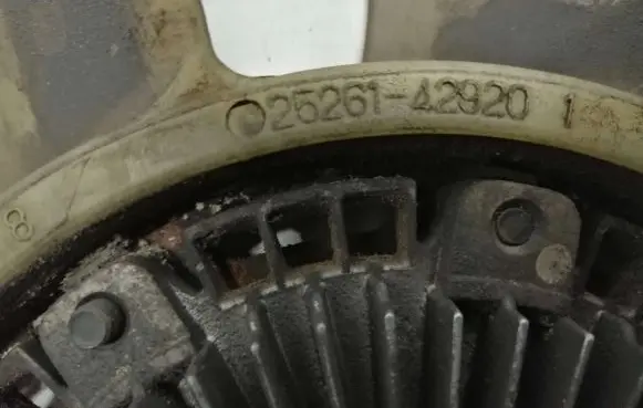KIA Sorento Fan impeller 25261429201