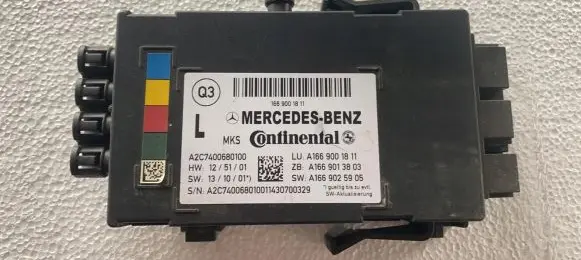 Mercedes-Benz ML W166 Airbag control unit/module A166900181