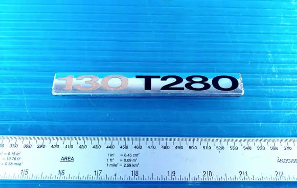 Ford Transit Manufacturers badge/model letters 
