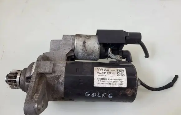 Volkswagen Golf VI Starter motor 02Z911024H