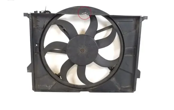 Mercedes-Benz S W221 Radiator cooling fan shroud A2215050155