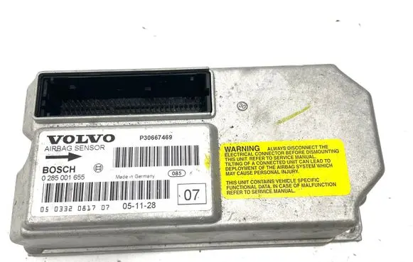 Volvo S60 Airbag control unit/module P30667469 0285001655